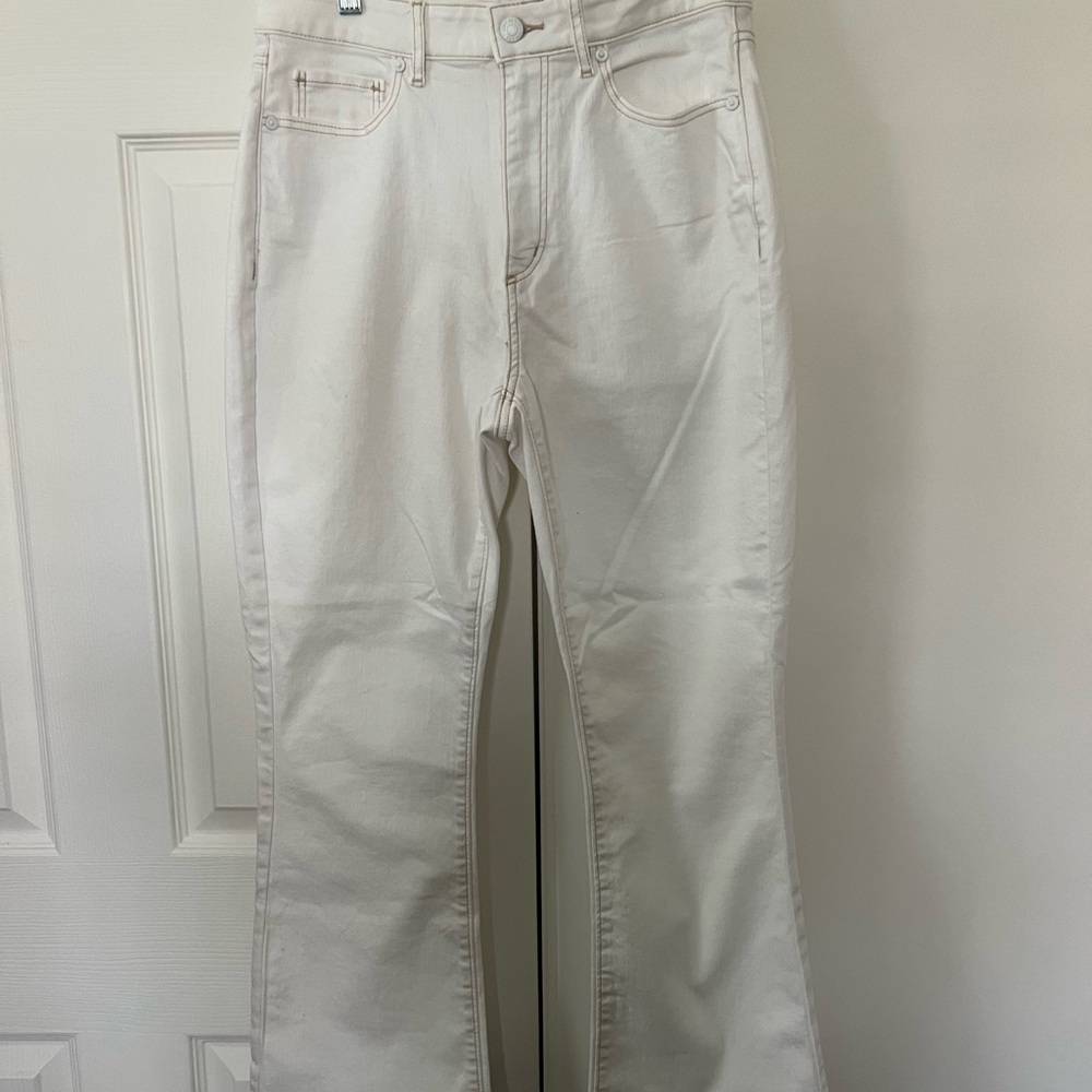 LOFT Kick Crop Jean NWT